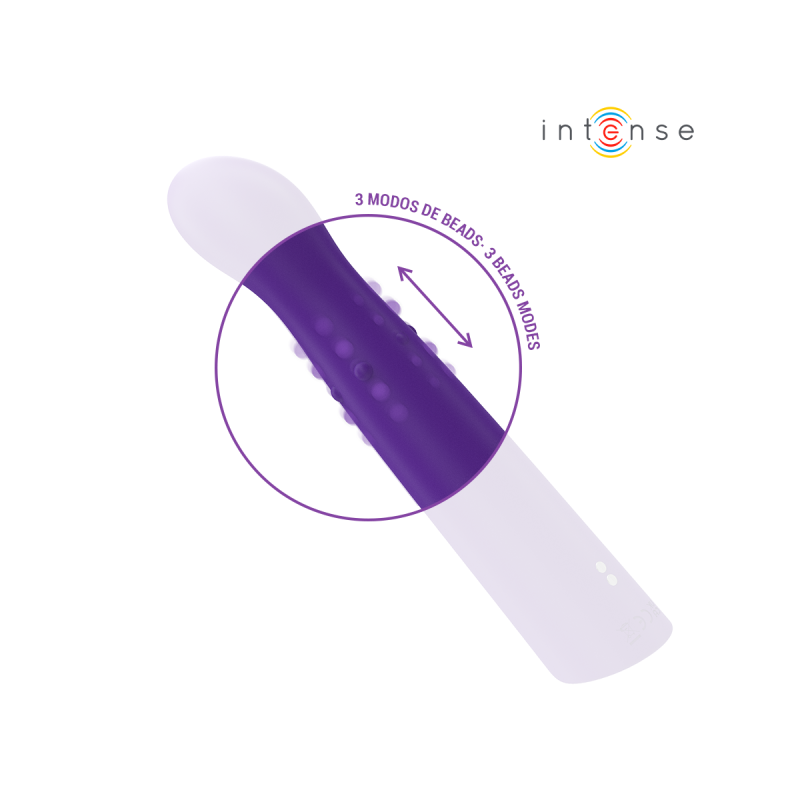 Intense - Helena Vibrador Up & Down Modo Beads 13,5 Cm | Vybes.it