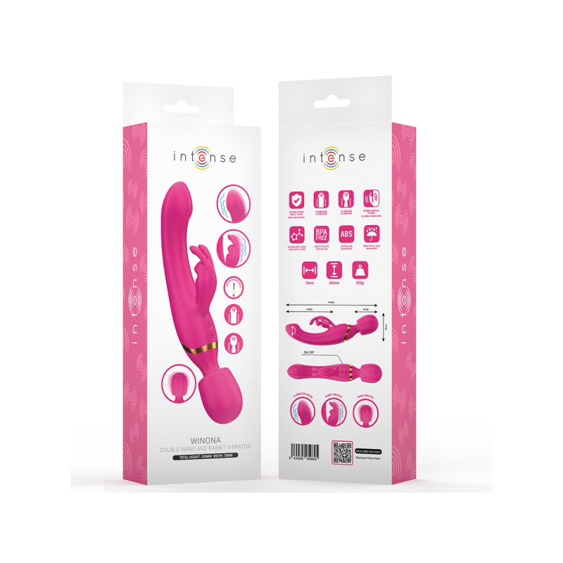 Intense - Winona Doble Vibrador Rabbit & Wand | Vybes.it