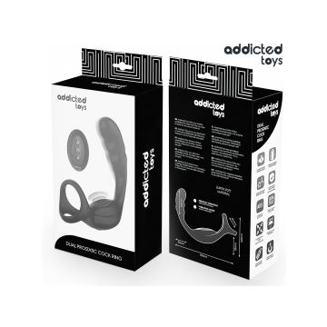 Addicted Toys - Anneau Pénis Prostatique Double Avec Télécommande |
