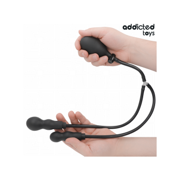 ADDICTED TOYS - PLUG ANAL DOUBLE GONFLABLE MODÈLE 1 - Anal gonflable