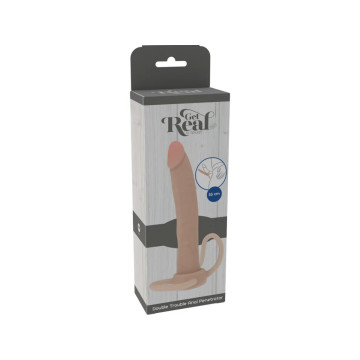 Get Real - Pénétrateur Anal En Silicone Double Trouble 16 Cm |