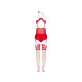 Livco Corsetti Fashion - Limpid Snowflakes Lc 90604 Body + Medias +