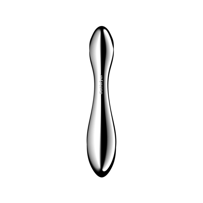 Satisfyer - Pure Gravity 2 Dildo Acero Inoxidable Doble Uso |