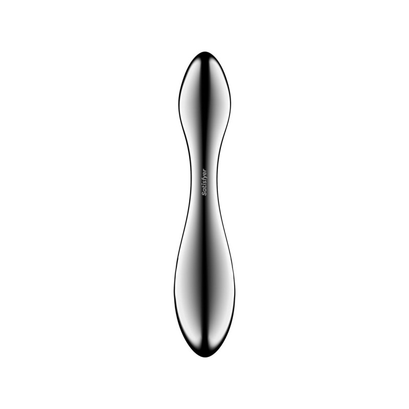 Satisfyer - Pure Gravity 3 Dildo Acero Inoxidable Doble Uso |