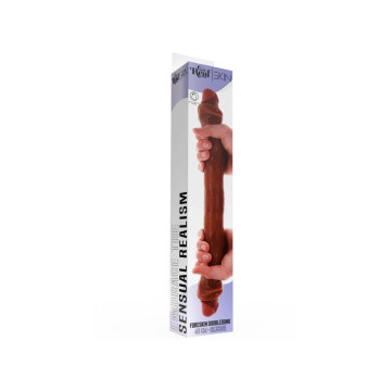 Get Real - Dildo In Silicone A Doppia Estremità Caramello 46 Cm |