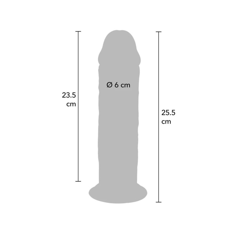 Get Real - Dong Deluxe In Tpe A Doppia Densità 25,5 Cm | Vybes.it