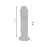 Get Real - Dong Deluxe In Tpe A Doppia Densità 35,5 Cm | Vybes.it