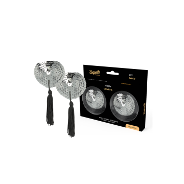 Coquette Chic Desire - Cubre Pezones Silver | Vybes.it
