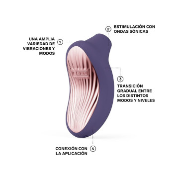Lelo - Sona 3 Sonic Klittorialmassagegerät Cyber Purple | Vybes.it