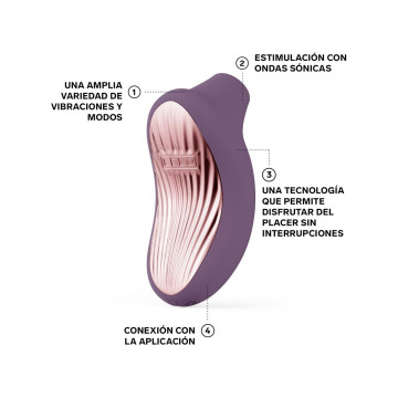 Lelo - Sona 3 Cruise Sonic Klitormassager Plum | Vybes.it