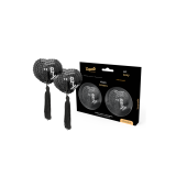 Coquette Chic Desire - Cubre Pezones Negro Lentejuelas | Vybes.it
