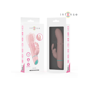 Intense - Alvin Estimulador Rabbit & Vibrador Rolling + Oscilante |