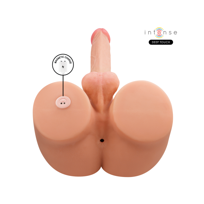 INTENSE DEEP TOUCH - TORSO RICHIE CON ANO E DILDO REALISTICO CON TELE…