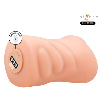 INTENSE DEEP TOUCH - KRISTA MASTURBADOR VAGINA CON EFECTO SUCCIÓN, VIBRACIÓN Y VOZ 1.2 KG