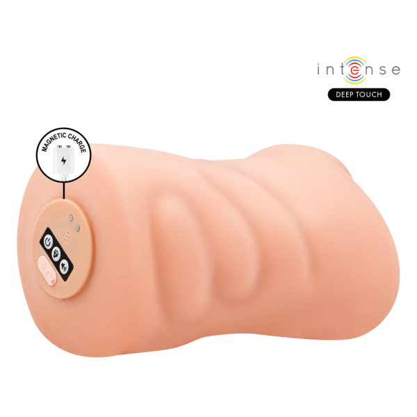 INTENSE DEEP TOUCH - KRISTA MASTURBADOR VAGINA CON EFECTO SUCCIÓN, VIBRACIÓN Y VOZ 1.2 KG
