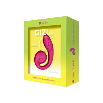 Snail Vibe - Gizi Lite Vibrador Dual Punto G Y Clítoris Rosa |