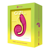 SNAIL VIBE - GIZI LITE VIBRADOR DUAL PUNTO G Y CLÍTORIS ROSA