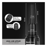 BLACK HOLE - APLICADOR DE LUBRICANTE ANAL TALLA L 100 ML
