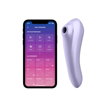 Satisfyer - Dual Pleasure Air Pulse Violeta | Vybes.it
