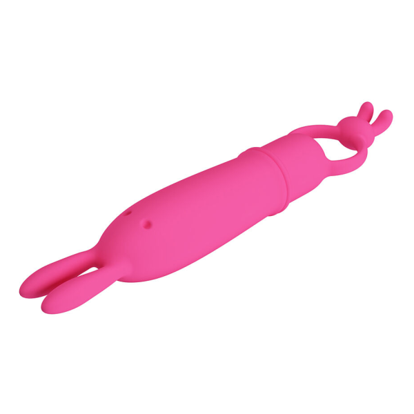 PRETTY LOVE - DELIA VIBRADOR RABBIT CON ANILLO DE SUJECIÓN