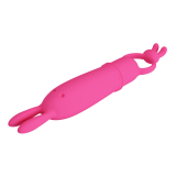 PRETTY LOVE - DELIA VIBRADOR RABBIT CON ANILLO DE SUJECIÓN