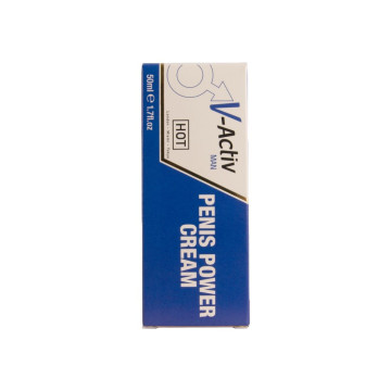 HOT - V-ACTIV PENIS POWER CREAM PER UOMO 50 ML - Aumento dell'erezione