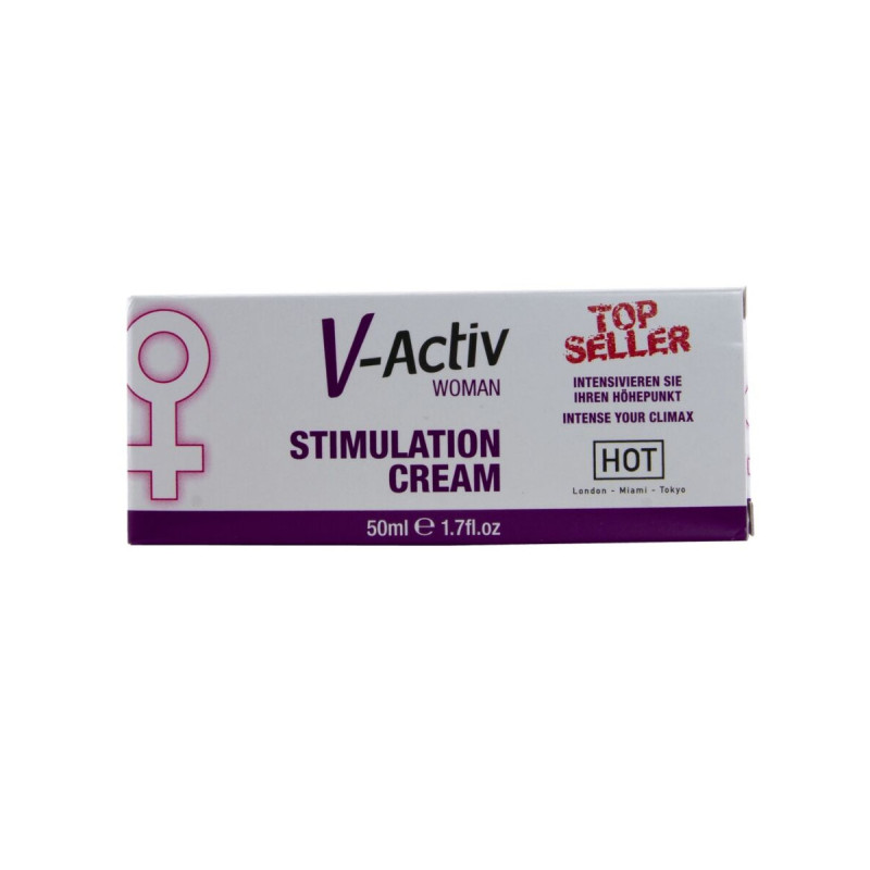 HOT - V-ACTIV STIMULATIONSCREME FÜR FRAUEN 50 ML - Orgasmusverstärker
