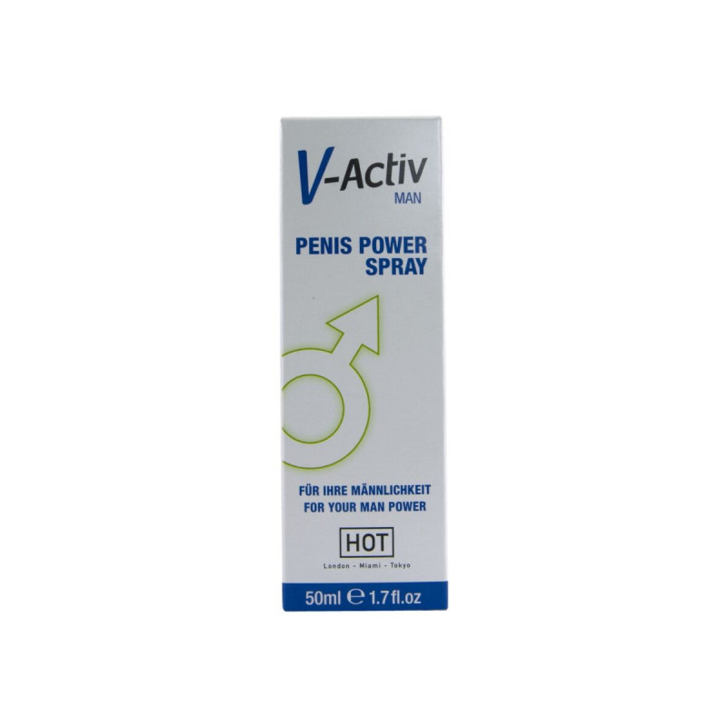 Hot - V - Activ Penis Power Spray Para Hombre 50 Ml | Vybes.it