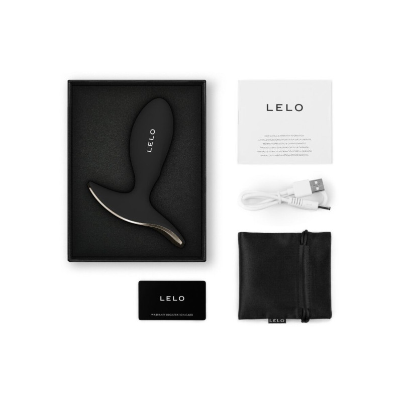 Lelo - Surfer 2 Plug Vibrant Anal Unisexe Noir | Vybes.it