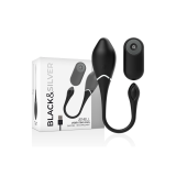 Black&Silver - Uf Vibrant Rechargeable Jenell | Vybes.it