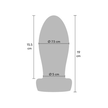 HIDDEN DESIRE - EXTREME HEAVY STRETCHER PLUG ANAL XL - Bouchon Anal B…