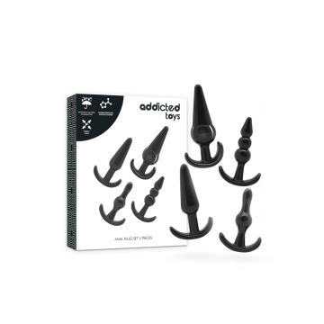 Addicted Toys - Set 4 Plugs Anales | Vybes.it