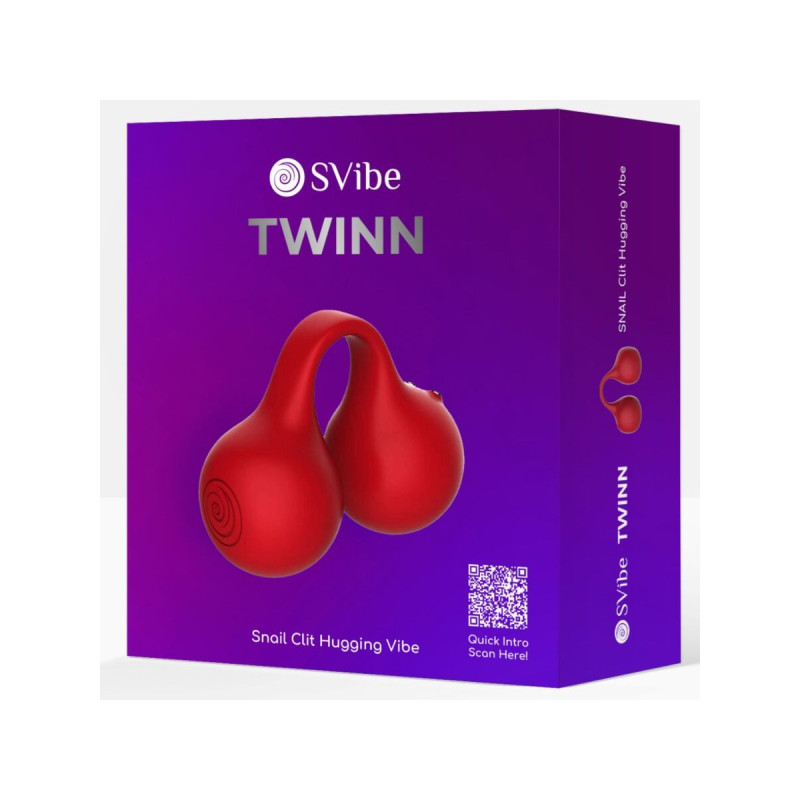 Snail Vibe - Twinn Vibrador De Dedo Cereza | Vybes.it