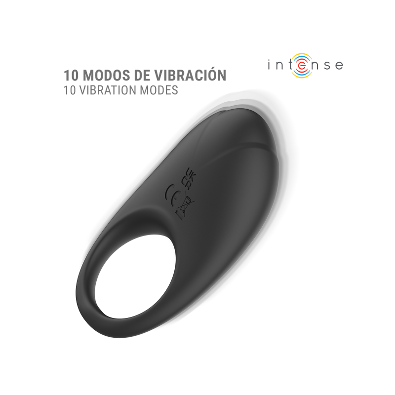 Intense - Merlotte Anillo Vibrador Con Estimulación De Clítoris