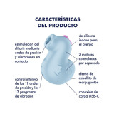 SATISFYER - SEA PONY VIBRATOR & AIR PULSE STIMULATOR - SATISFYER AIR…