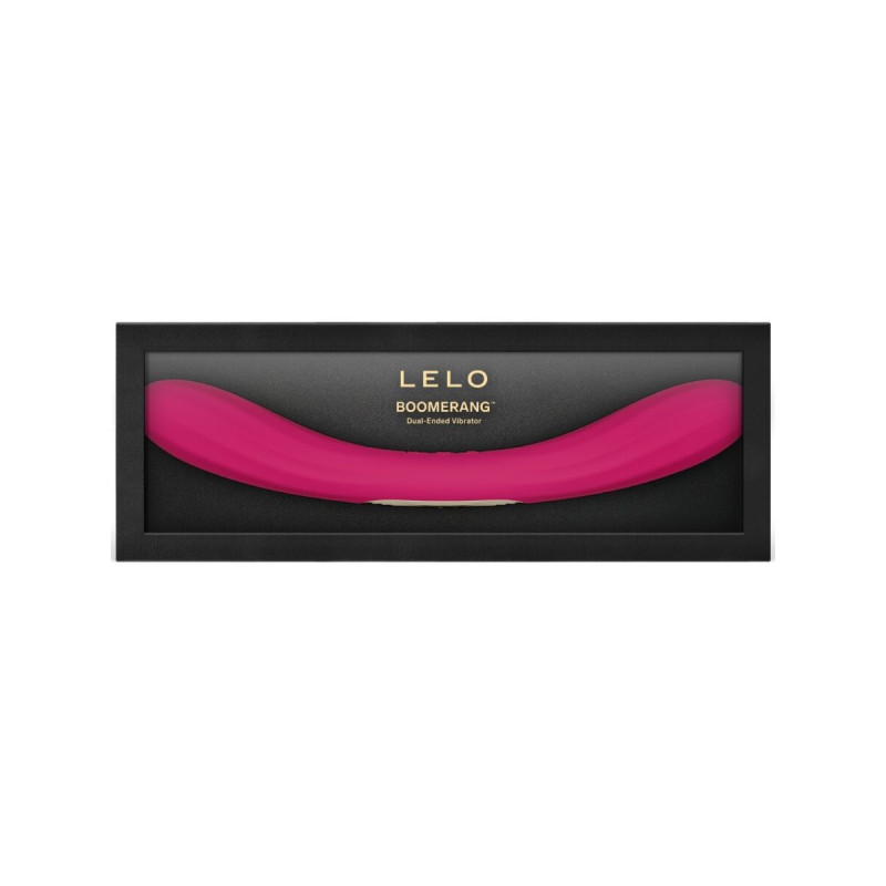 Lelo - Boomerang Vibrateur À Double Extrémité Cerise | Vybes.it