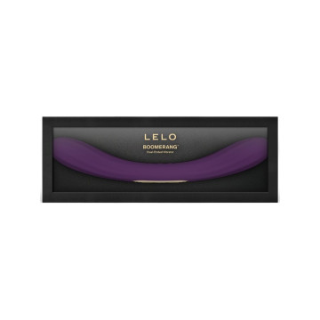 Lelo - Boomerang Vibrateur À Double Extrémité Violet | Vybes.it