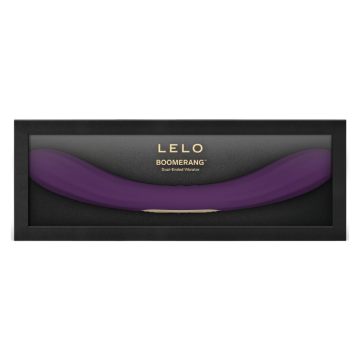 LELO - BOOMERANG VIBRATEUR À DOUBLE EXTRÉMITÉ VIOLET