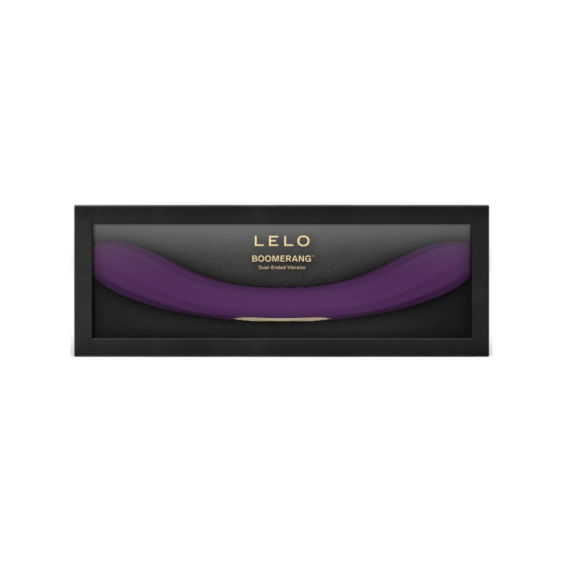 Lelo - Boomerang Vibrateur À Double Extrémité Violet | Vybes.it