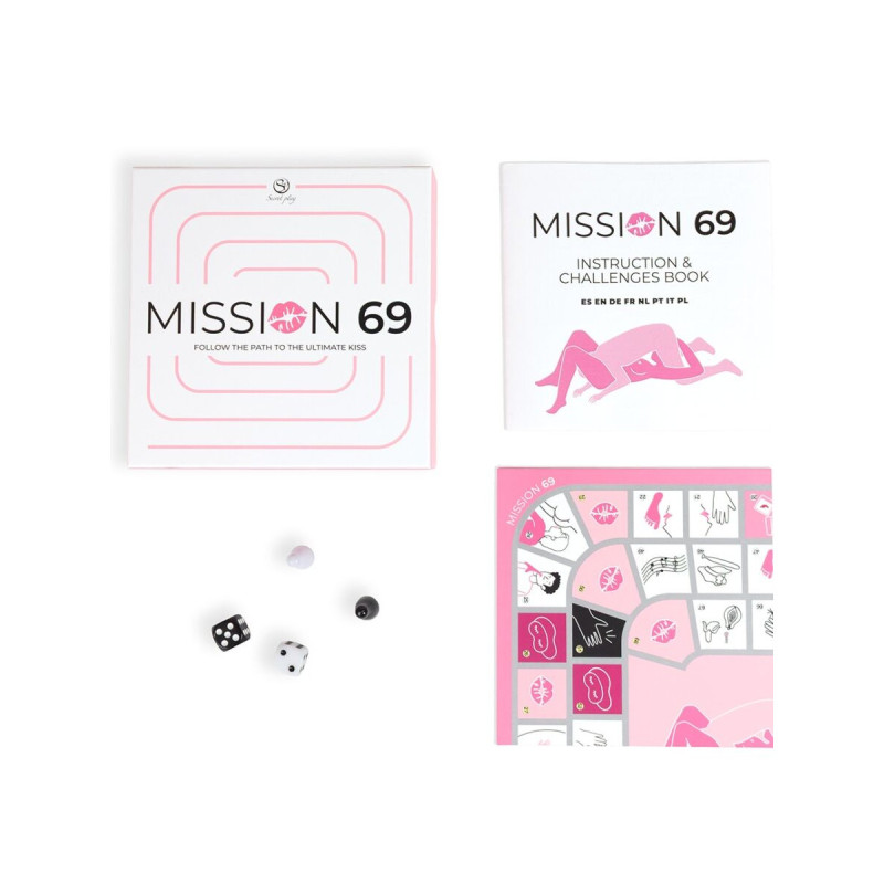 SECRET PLAY - JEU DE SOCIÉTÉ POUR COUPLES "MISSION 69" - SECRETPLAY 1…
