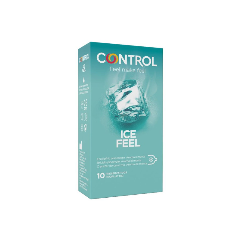 CONTROL - EFFETTO ICE FEEL COOL 10 UNITÀ - CONTROL CONDOMS - Effetto…