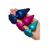 Romp - Luster Anal Trainingsset S/M/L Mit Blumenförmiger Basis |