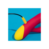 Romp - Jazz Vibrador Rabbit Recargable Rojo | Vybes.it