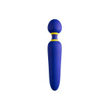 Romp - Flip Vibrador Wand Silencioso 10 Modos Azul | Vybes.it