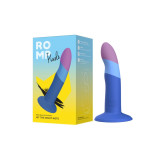 Romp - Piccolo Dildo Silicona Con Ventosa Tricolor 14 Cm | Vybes.it