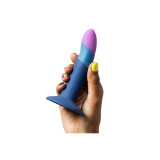 ROMP - PICCOLO HARNESS + SILICONE DILDO WITH TRICOLOR SUCTION CUP 14…