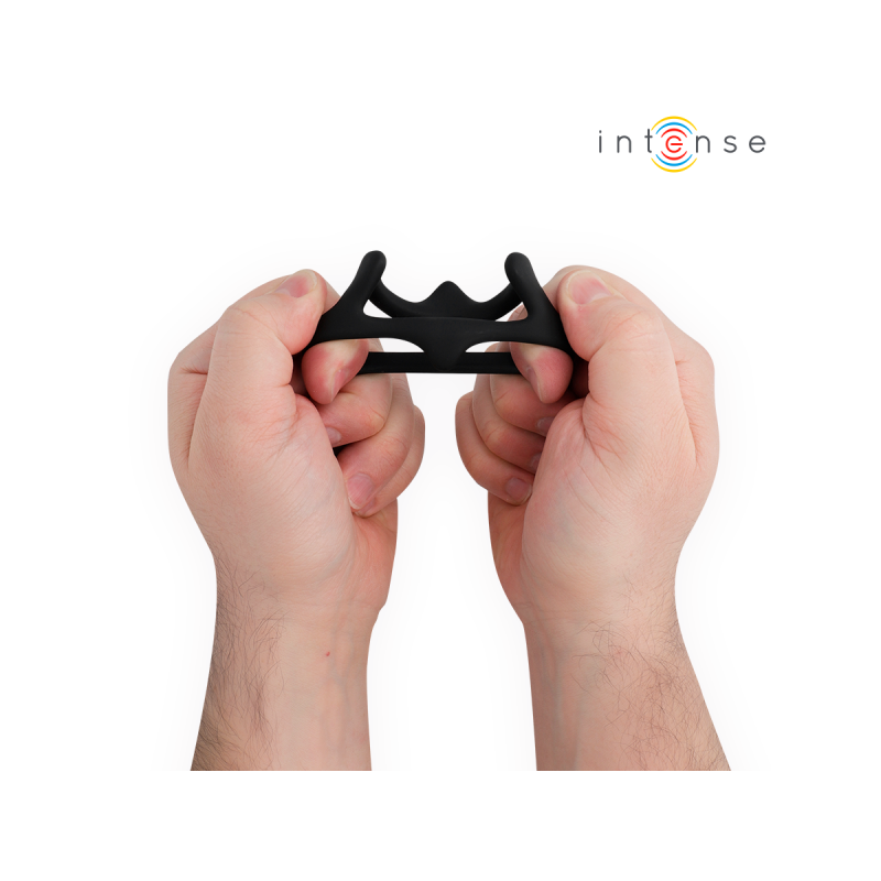 INTENSE - NIKOLAJ ANNEAU PÉNIS RÉGLABLE MODÈLE 8 - INTENSE FOR HIM -…