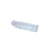 Baile - Funda Rosa Pene Silicona Estimulante 13 Cm | Vybes.it
