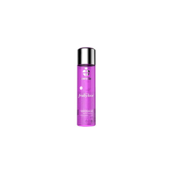 SWEDE - FRUITY LOVE WARMING EFFECT MASSAGE OIL PINK RASPBERRY AND RHU…