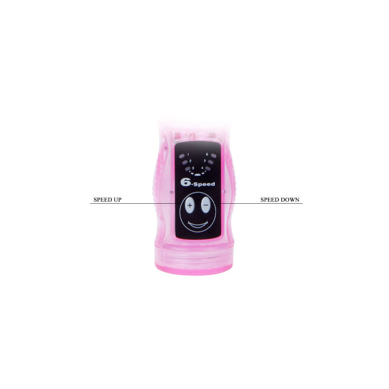 Baile - Vibrador Flexible Con Estimulador Anal | Vybes.it
